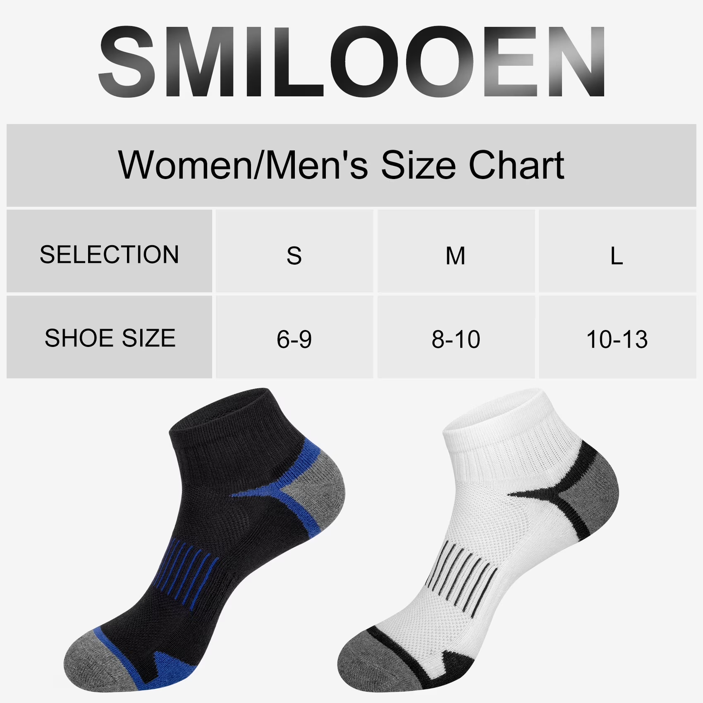 Justay Story 6 Pairs Mens Ankle Socks Cotton Low Cut Socks for men